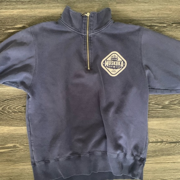 Purple Muskoka Woods 1/4 zip - Picture 2 of 2